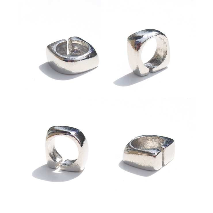 SALON 何パターンも楽しめるオリジナルボリュームリング ざらざら | TRANSIT ACCSESSORY  | 詳細画像8 