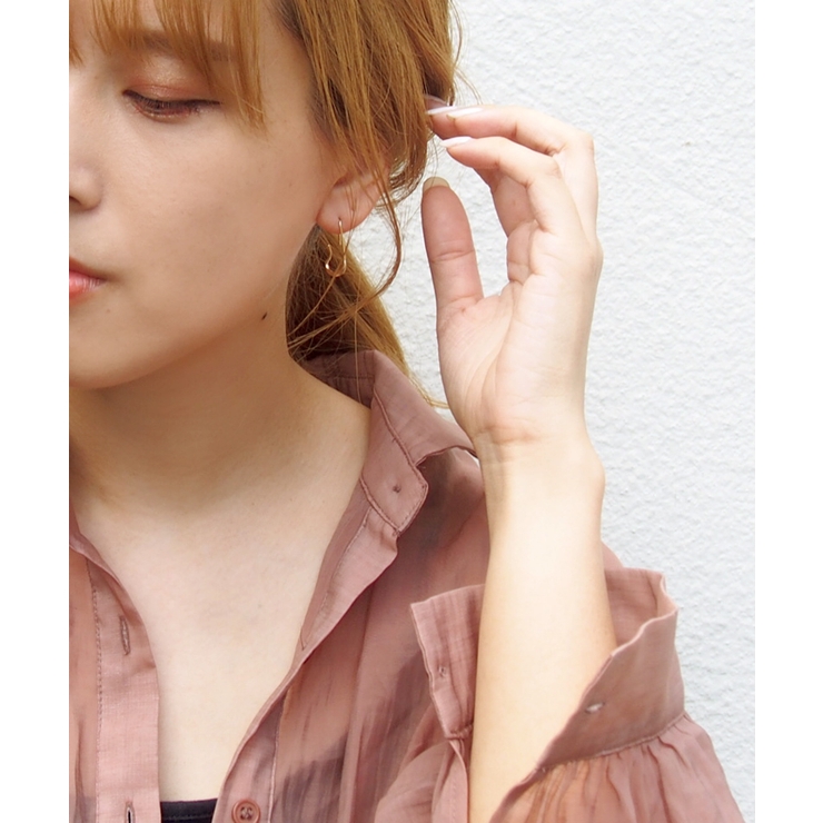 【SALON】オリジナル ピアス フープピアス | TRANSIT ACCSESSORY  | 詳細画像2 