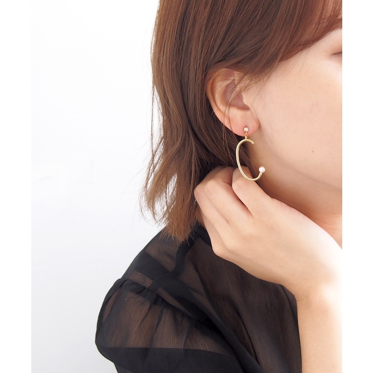 オリジナル ピアス イニシャル | TRANSIT ACCSESSORY  | 詳細画像4 