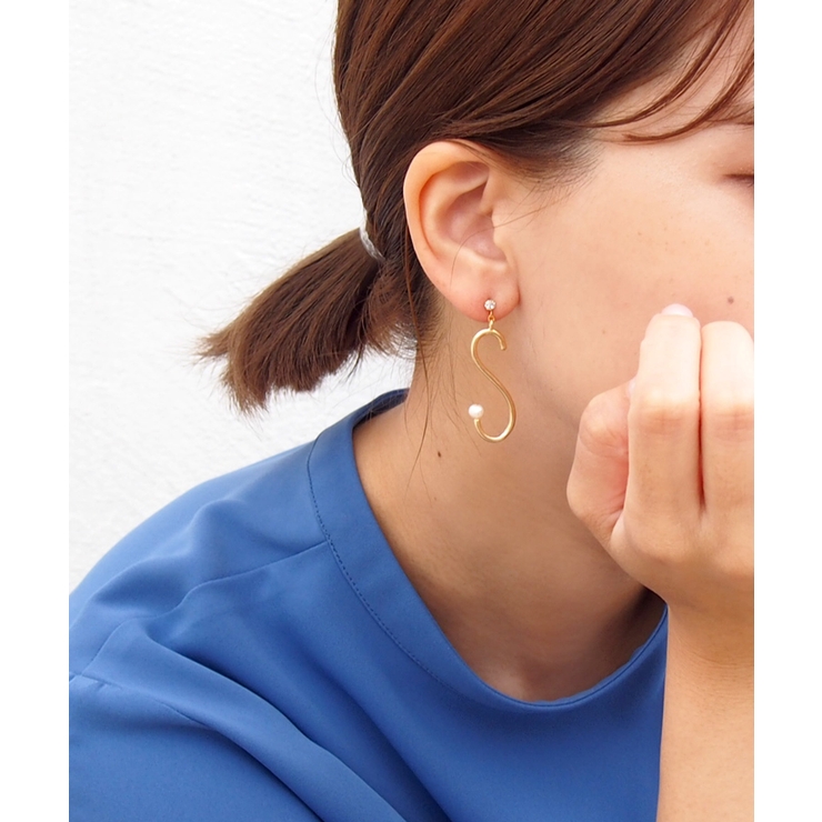 オリジナル ピアス イニシャル | TRANSIT ACCSESSORY  | 詳細画像13 