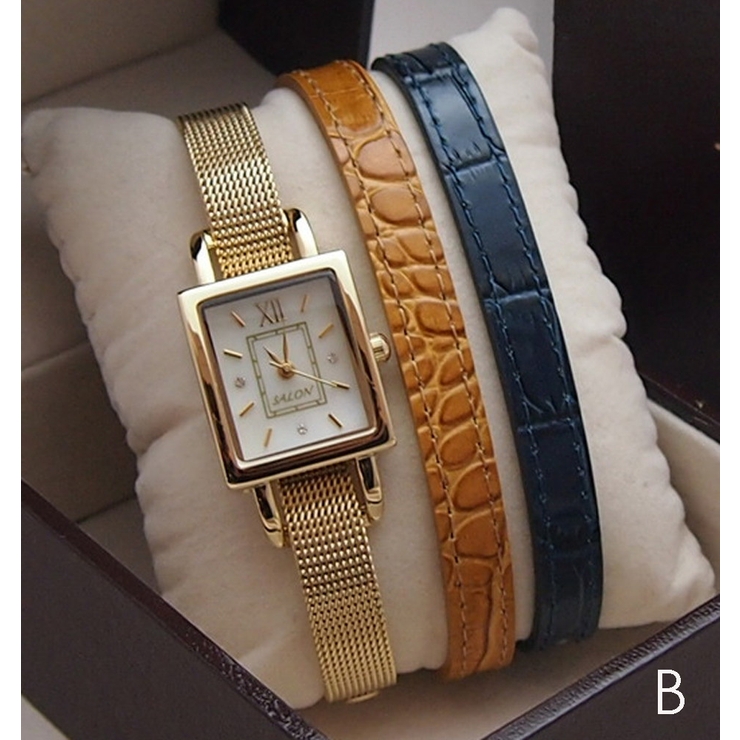 Cartier 纏まっ スクエアフェイス 時計