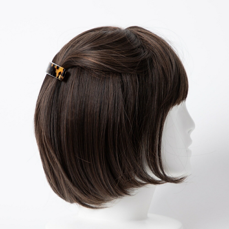 アレクサンドルドゥパリALEXANDREDEPARISAA8-736ヘアーアクセサリーCLASSIQUEレディースアクセサリーバレッタBARRETTEヘアクリップ髪留めベーシックスクエアべっ甲シンプルHAIRCLIP8cmオフィスカジュアルギフトプレゼントお祝い記念女性全5色