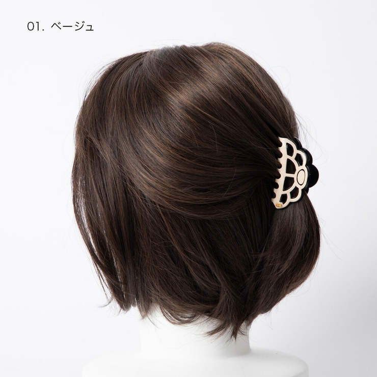 アレクサンドルドゥパリALEXANDREDEPARISACCS-16163-03ヘアーアクセサリーレディースアクセサリークリップCLIPSヘアクリップ髪留めSサイズHAIRCLIPアクセント6cmシャンデリアハーフアップスタイルギフトプレゼントお祝い記念女性ベージュブラック