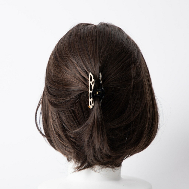 アレクサンドルドゥパリALEXANDREDEPARISACCS-16163-03ヘアーアクセサリーレディースアクセサリークリップCLIPSヘアクリップ髪留めSサイズHAIRCLIPアクセント6cmシャンデリアハーフアップスタイルギフトプレゼントお祝い記念女性ベージュブラック