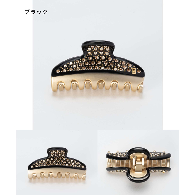 アレクサンドルドゥパリALEXANDREDEPARISICCM-15571-04ヘアーアクセサリーレディースヴァンドームクリップVENDOMECLIPMサイズ髪留めスワロフスキークリスタルPINCESHAIRアクセント7.5cmミディアムヘアスタイルギフトプレゼントお祝い記念全5色