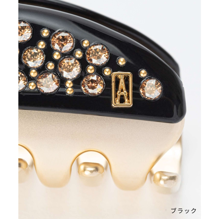 アレクサンドルドゥパリALEXANDREDEPARISICCM-15571-04ヘアーアクセサリーレディースヴァンドームクリップVENDOMECLIPMサイズ髪留めスワロフスキークリスタルPINCESHAIRアクセント7.5cmミディアムヘアスタイルギフトプレゼントお祝い記念全5色