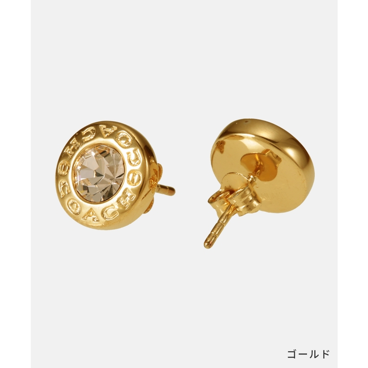 コーチCOACHF54516ピアスOpenCircleStoneStudEarringレディースアクセサリーオープンサークルジュエリーエレガントイヤリングカジュアルギフトプレゼントお祝い記念かわいいおしゃれイアリングコーチアウトレットゴールドローズゴールドシルバー
