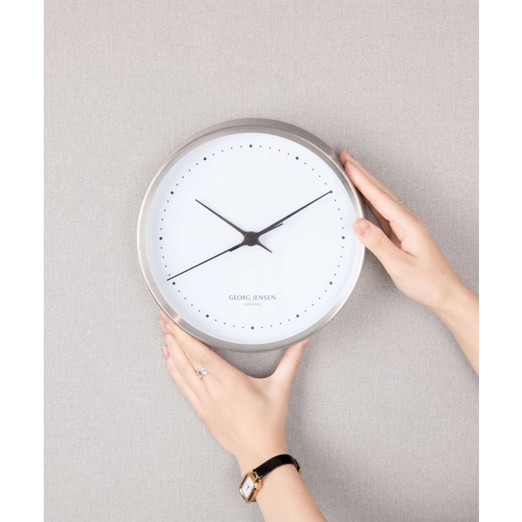ジョージジェンセンGEORGJENSEN10015902掛け時計HENNINGKOPPELメンズレディース時計ヘニングコッペルウォールクロック22cmインテリア壁掛けカジュアルデンマーク北欧ブランドおしゃれプレゼントギフト贈り物シンプル誕生日記念お祝いWallClock