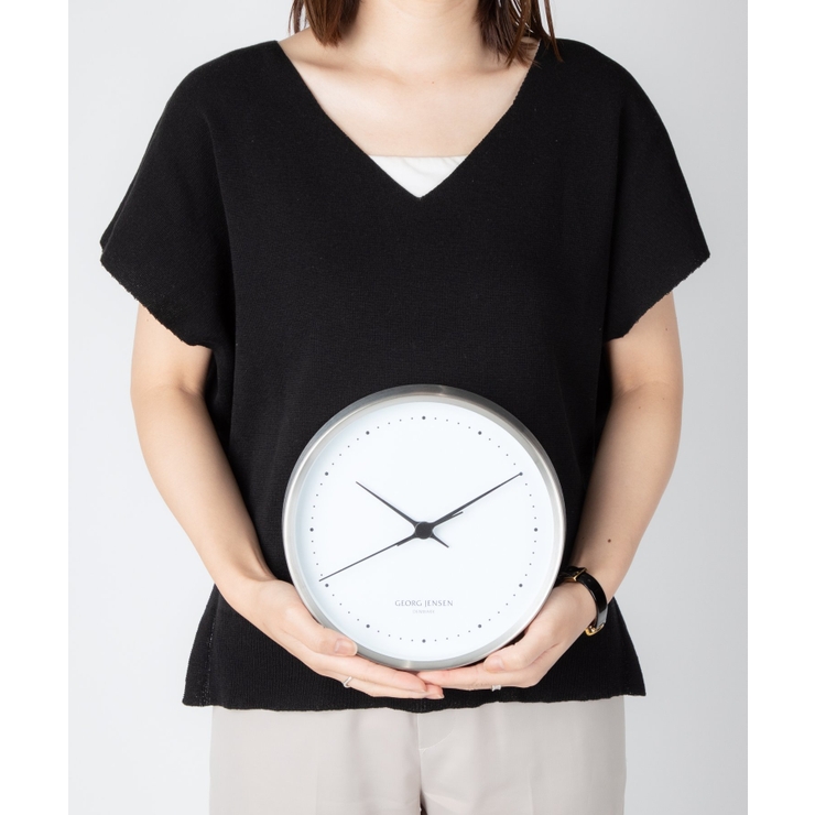 ジョージジェンセンGEORGJENSEN10015902掛け時計HENNINGKOPPELメンズレディース時計ヘニングコッペルウォールクロック22cmインテリア壁掛けカジュアルデンマーク北欧ブランドおしゃれプレゼントギフト贈り物シンプル誕生日記念お祝いWallClock