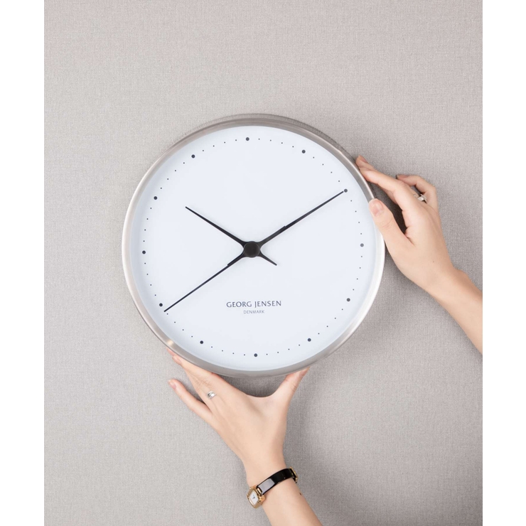 ジョージジェンセンGEORGJENSEN10015900掛け時計HENNINGKOPPELメンズレディース時計ヘニングコッペルウォールクロック30cmインテリア壁掛けカジュアルデンマーク北欧ブランドおしゃれプレゼントギフト贈り物シンプル誕生日記念お祝いWallClock