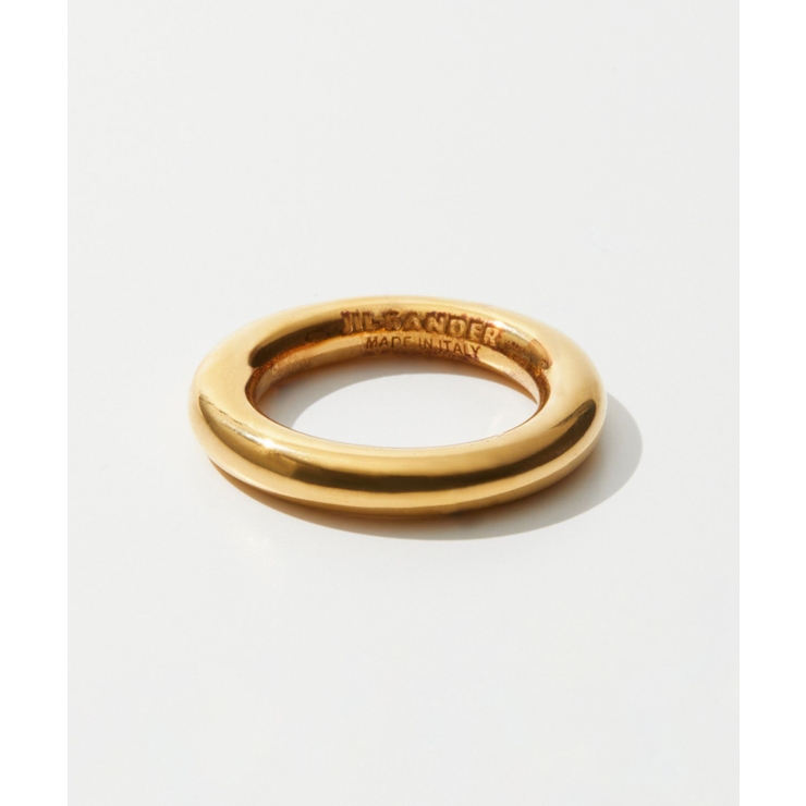 ジルサンダーJILSANDERJ11UQ0001J12002リングレディースアクセサリー指輪クラシックリングロゴ刻印シンプルジュエリーカジュアルギフトプレゼントお祝い記念CLASSICRING1シルバーゴールド91317号相当