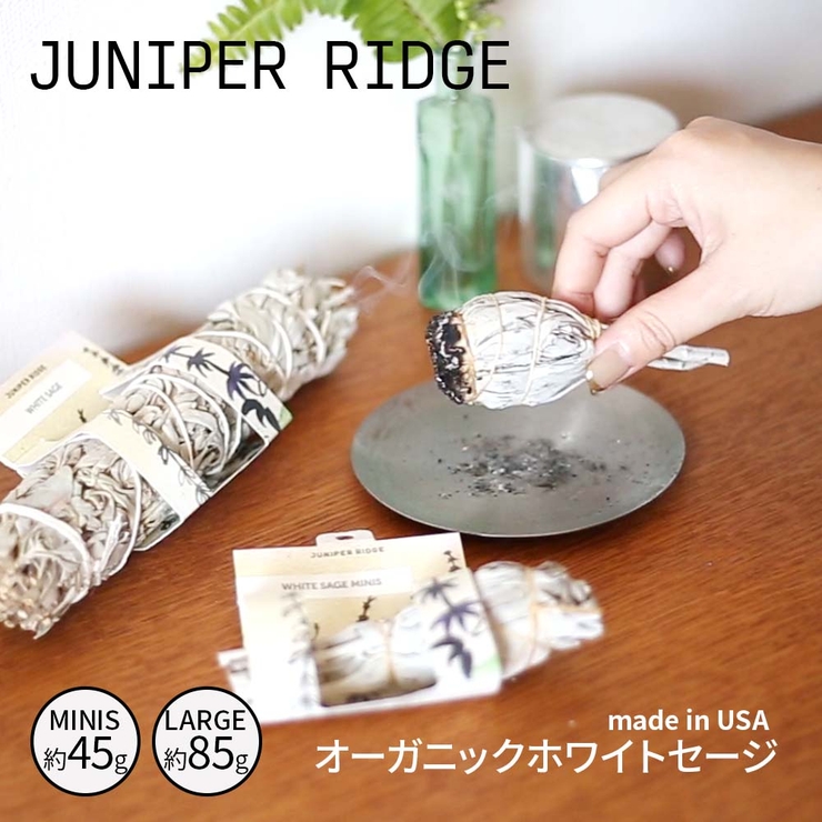 ホワイトセージ 浄化 ジュニパーリッジ[品番：TRDW0000903]｜U