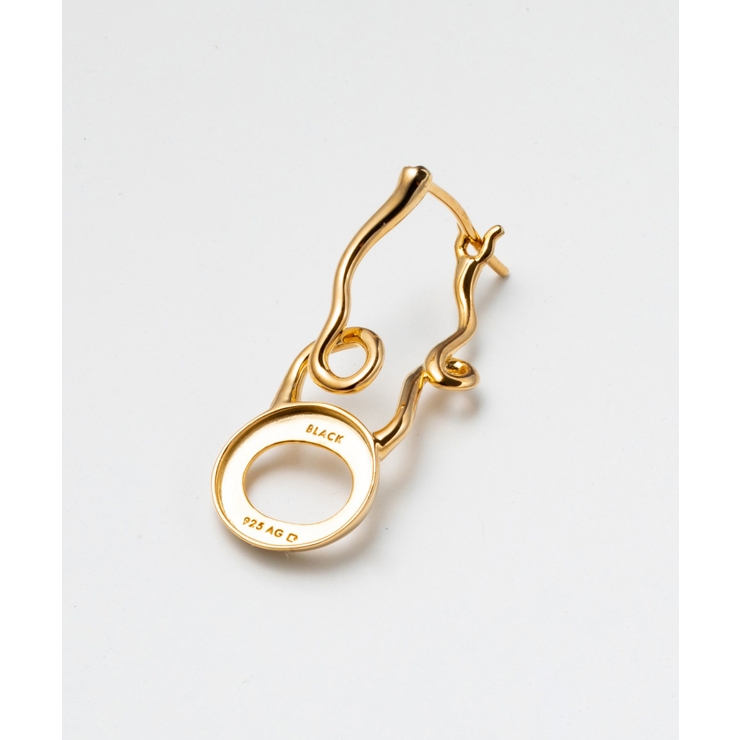 マリアブラックMARIABLACK100811YGピアスSamirEarringGoldHPレディースアクセサリーサミル片耳販売シルバー925GOLDシングルジュエリーカジュアルイヤリングギフトプレゼントお祝い記念かわいいおしゃれクリスマスイアリングイエローゴールド