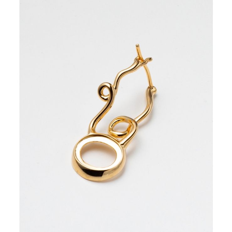 マリアブラックMARIABLACK100811YGピアスSamirEarringGoldHPレディースアクセサリーサミル片耳販売シルバー925GOLDシングルジュエリーカジュアルイヤリングギフトプレゼントお祝い記念かわいいおしゃれクリスマスイアリングイエローゴールド