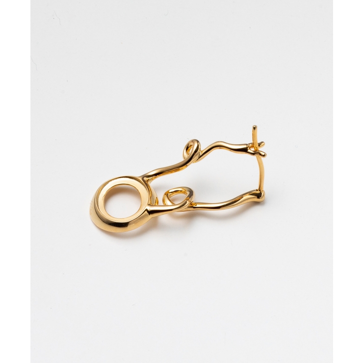 マリアブラックMARIABLACK100811YGピアスSamirEarringGoldHPレディースアクセサリーサミル片耳販売シルバー925GOLDシングルジュエリーカジュアルイヤリングギフトプレゼントお祝い記念かわいいおしゃれクリスマスイアリングイエローゴールド
