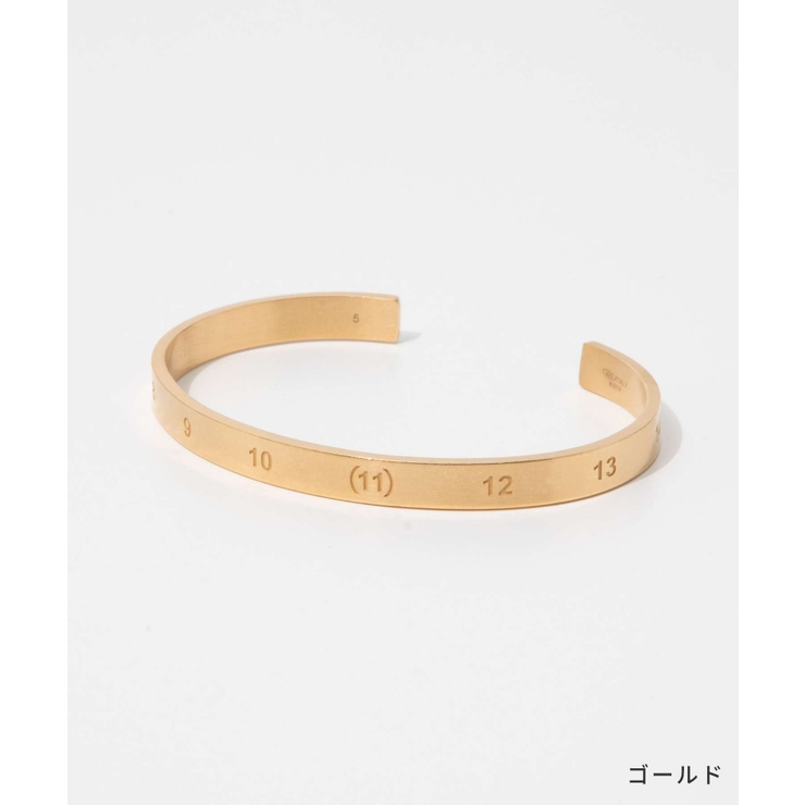 メゾンマルジェラMAISONMARGIELASI8UY0003SV0129ブレスレットCuffメンズレディースアクセサリーナンバリングカフブレスレットバングルジュエリーギフトプレゼントシルバー925silver925お祝い記念おしゃれゴールドシルバー04050607
