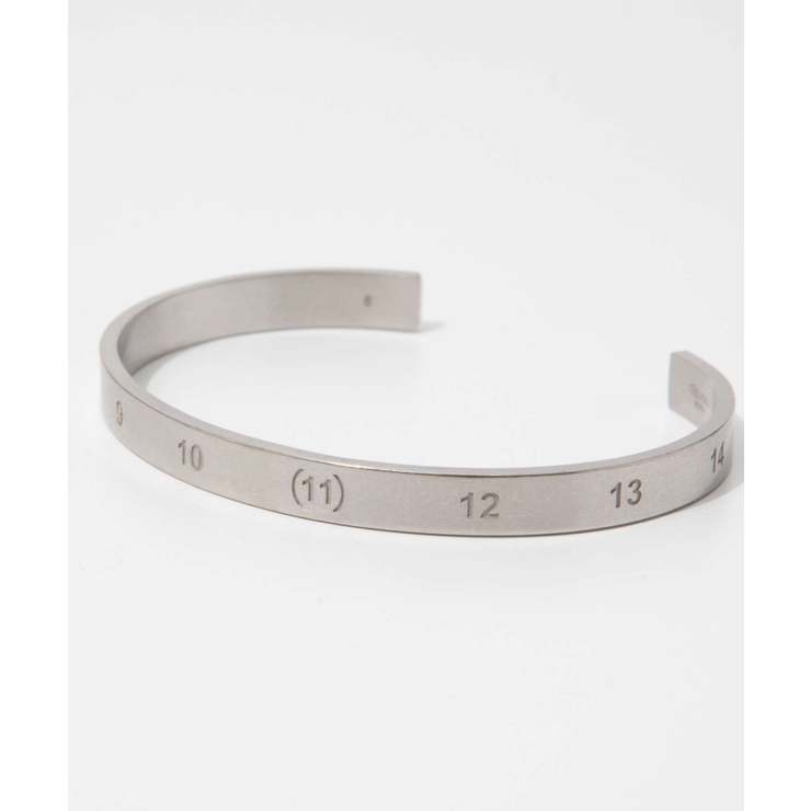 メゾンマルジェラMAISONMARGIELASI8UY0003SV0129ブレスレットCuffメンズレディースアクセサリーナンバリングカフブレスレットバングルジュエリーギフトプレゼントシルバー925silver925お祝い記念おしゃれゴールドシルバー04050607