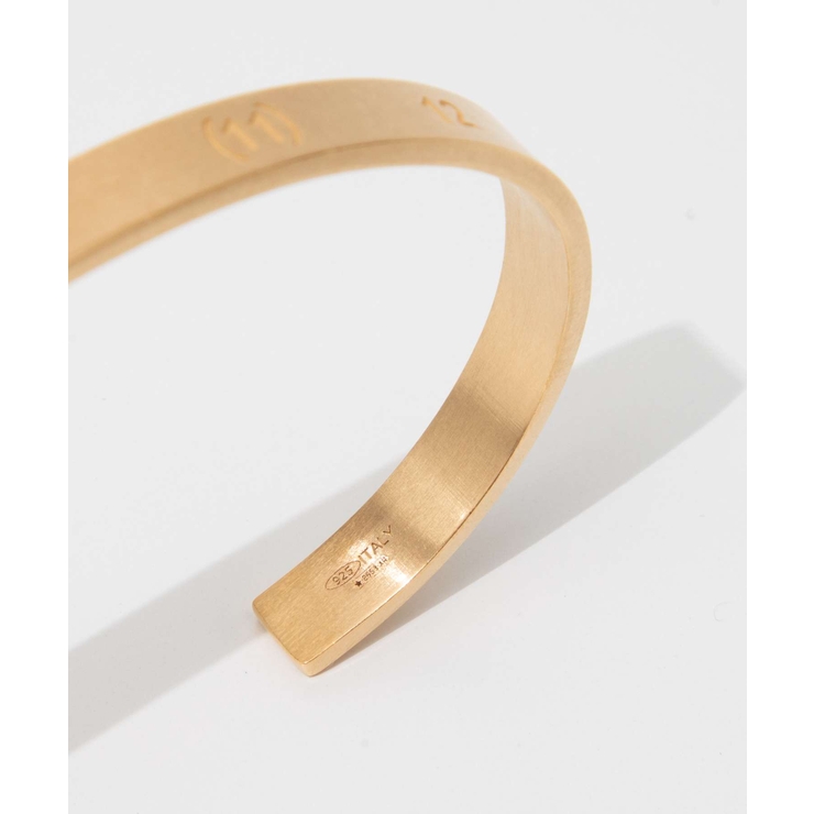メゾンマルジェラMAISONMARGIELASI8UY0003SV0129ブレスレットCuffメンズレディースアクセサリーナンバリングカフブレスレットバングルジュエリーギフトプレゼントシルバー925silver925お祝い記念おしゃれゴールドシルバー04050607