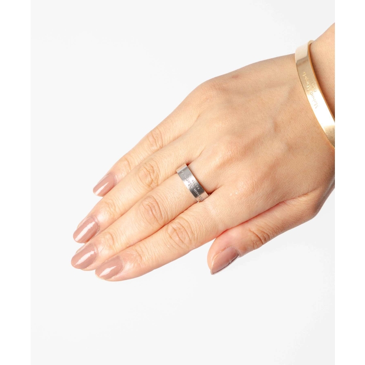 メゾンマルジェラMAISONMARGIELASM1UQ0081SV0158リングRINGメンズレディースアクセサリーロゴミディアム指輪ジュエリーギフトプレゼントシルバー925silver925お祝い記念おしゃれシルバー9～17号