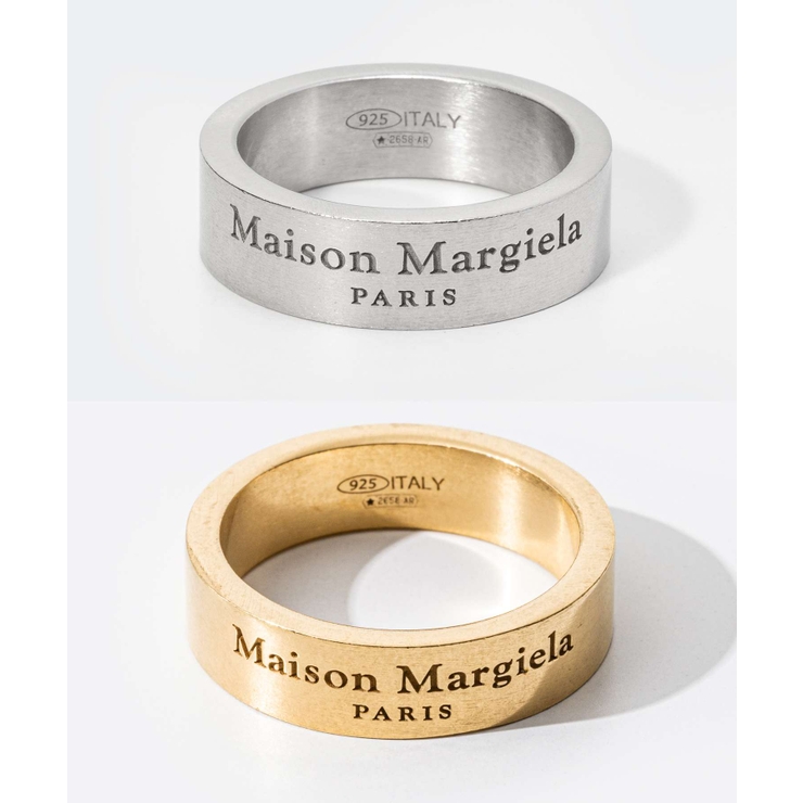 メゾンマルジェラMAISONMARGIELASM1UQ0081SV0158リングRINGメンズレディースアクセサリーロゴミディアム指輪ジュエリーギフトプレゼントシルバー925silver925お祝い記念おしゃれシルバー9～17号