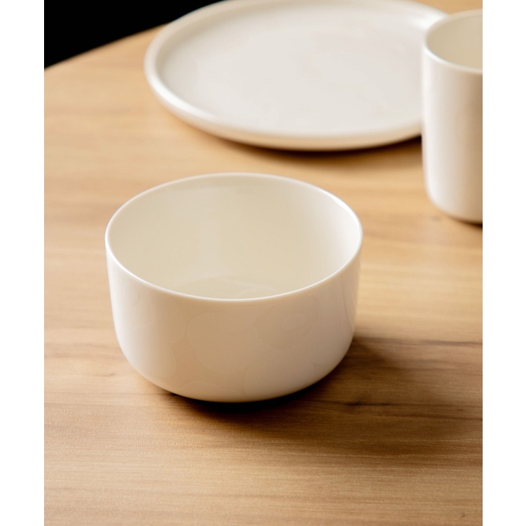 マリメッコMarimekko072591お皿メンズレディースキッチン用品ボウルウニッコ500ml食器北欧プレゼントお祝い陶器記念ギフトOivaUnikkobowl5dlホワイト×オフホワイト