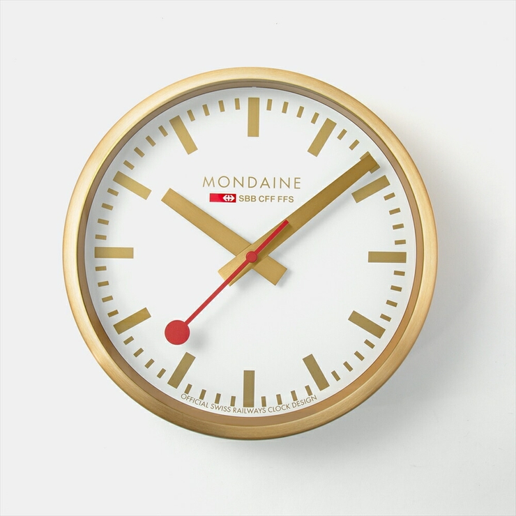 モンディーンMONDAINEA990CLOCK掛け時計メンズレディース時計ウォールクロック壁掛け時計オフィスインテリア25cmクォーツプレゼントお祝いギフト新築祝い開業祝い入学祝い記念クォーツ全6色18SBV18SBG18SBK16SBB11SBC64SBB