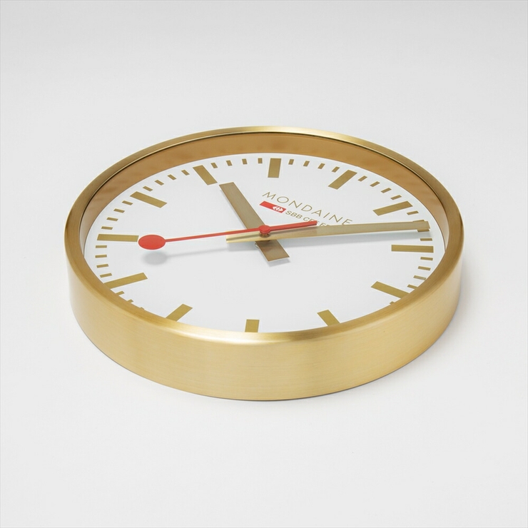 モンディーンMONDAINEA990CLOCK掛け時計メンズレディース時計ウォールクロック壁掛け時計オフィスインテリア25cmクォーツプレゼントお祝いギフト新築祝い開業祝い入学祝い記念クォーツ全6色18SBV18SBG18SBK16SBB11SBC64SBB