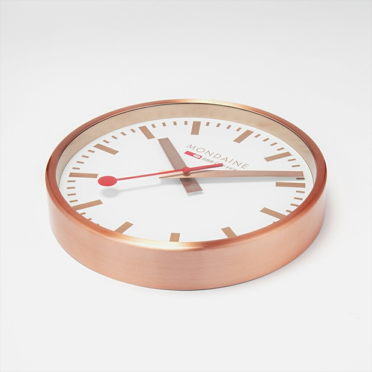 モンディーンMONDAINEA990CLOCK掛け時計メンズレディース時計ウォールクロック壁掛け時計オフィスインテリア25cmクォーツプレゼントお祝いギフト新築祝い開業祝い入学祝い記念クォーツ全6色18SBV18SBG18SBK16SBB11SBC64SBB