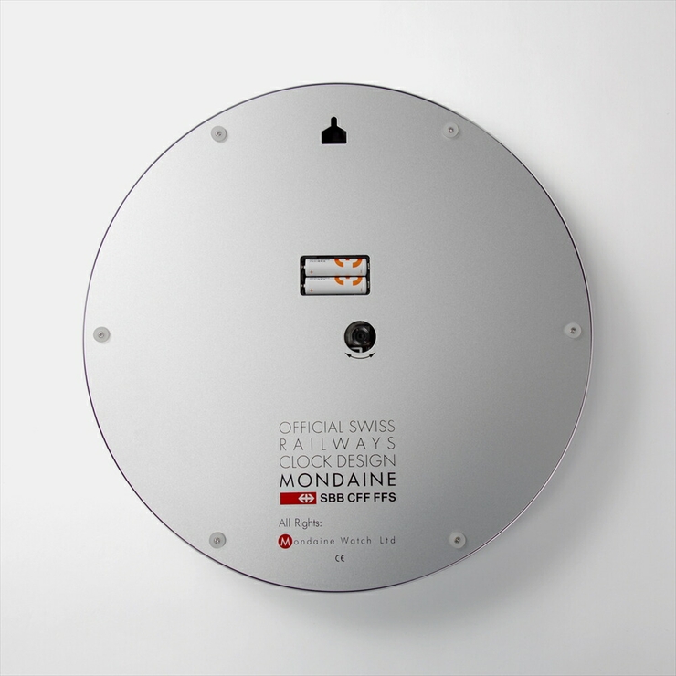 モンディーンMONDAINEA995CLOCK16SBB掛け時計WALLCLOCKLARGE400mmALUMINIUMBRUSHEDメンズレディース時計ウォールクロック壁掛け時計オフィスインテリア40cmクォーツプレゼントお祝いギフト新築祝い開業祝い入学祝い記念クォーツホワイト