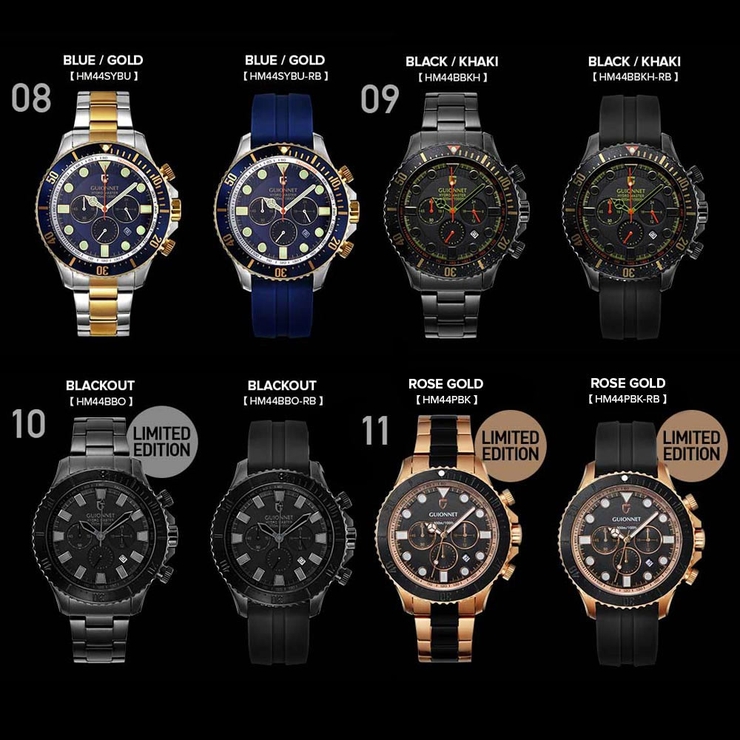 【300m防水搭載】2015年新作≪深海を制するプロフェッショナル仕様ハイドロマスタークロノグラフHM44【ダイバーズダイビングダイバーズウォッチカジュアルビジネスあす楽送料無料雑誌掲載限定モデル腕時計メンズ30気圧防水プレゼント時計男性用父の日】