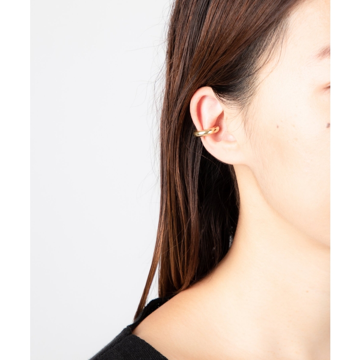 サスキアディツSASKIADIEZ048.05.02.000.01.11イヤーカフレディースアクセサリーディーツボールドBOLDEARCUFFNO2BRASSGOLDPLATED片耳用フープイヤリングブランドギフトプレゼント記念誕生日【2022SS】ゴールド