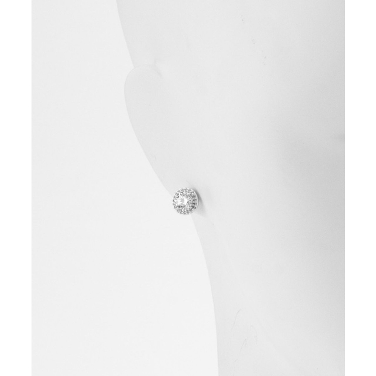 スワロフスキーswarovski5636269ピアスConstellaレディースアクセサリーコンステラスタッドピアスラウンドカットパヴェホワイトロジウムプレーティングシンプルジュエリーギフトプレゼントお祝い記念シルバー