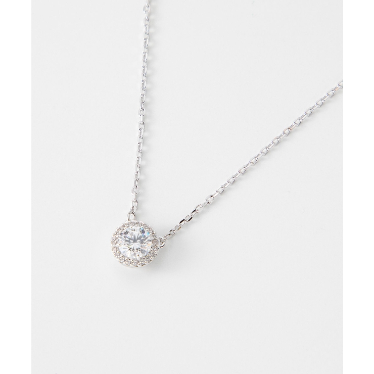 スワロフスキーswarovski5636264ネックレスConstellaレディースアクセサリーコンステラペンダントラウンドカットパヴェホワイトロジウムプレーティングシンプルジュエリーチェーンネックレスギフトプレゼントお祝い記念シルバー