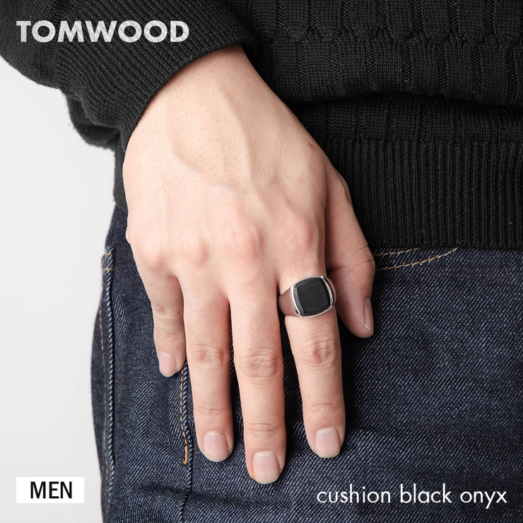 メンズ Tom Wood トムウッド Cushion リング 指輪 62 リング | khaihoangroup.vn