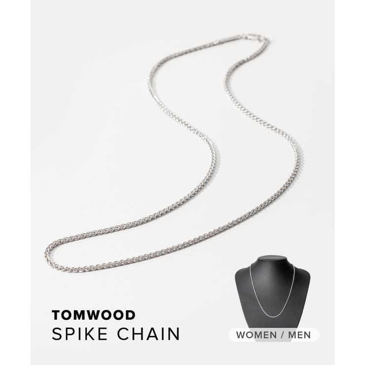 【Tom Wood】スターリングシルバー SPIKE チェーンネックレス TOMWOOD - 【残りわずか】Spike Chain(SILVER) | ACRMTSM ONLINE