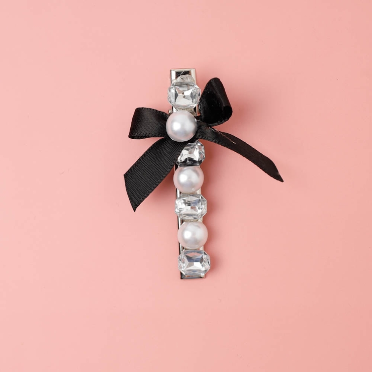 【2個セット】リボンビジューヘアピン | URBAN CHERRY | 詳細画像6 