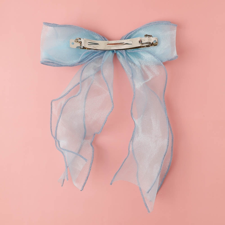 ビッグオーガンジーリボンヘアクリップ | URBAN CHERRY | 詳細画像7 