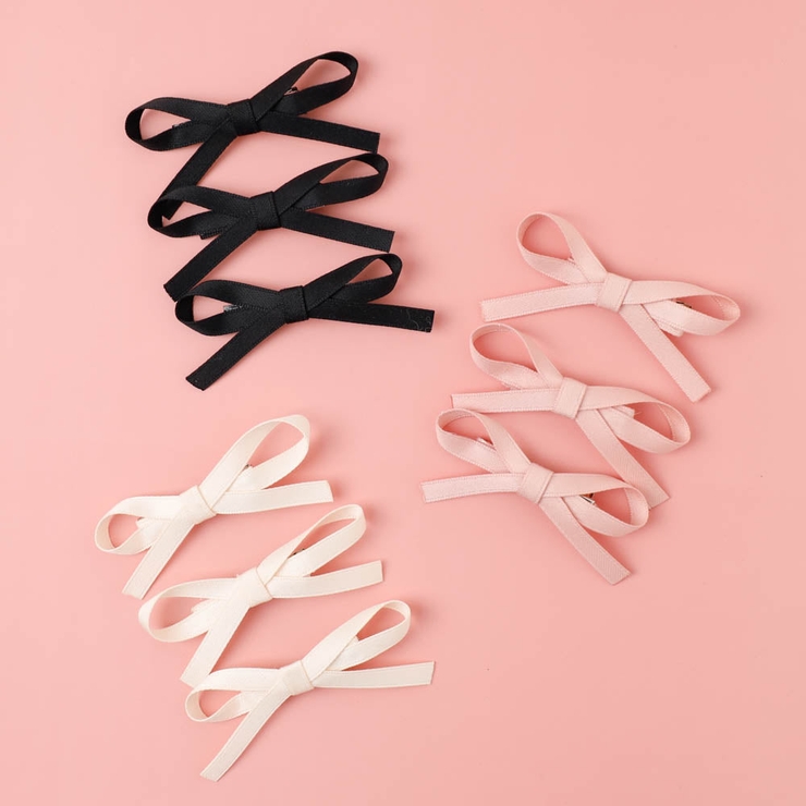 【3個セット】ミニリボンヘアクリップ | URBAN CHERRY | 詳細画像2 