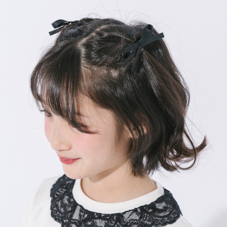 【3個セット】ミニリボンヘアクリップ | URBAN CHERRY | 詳細画像4 