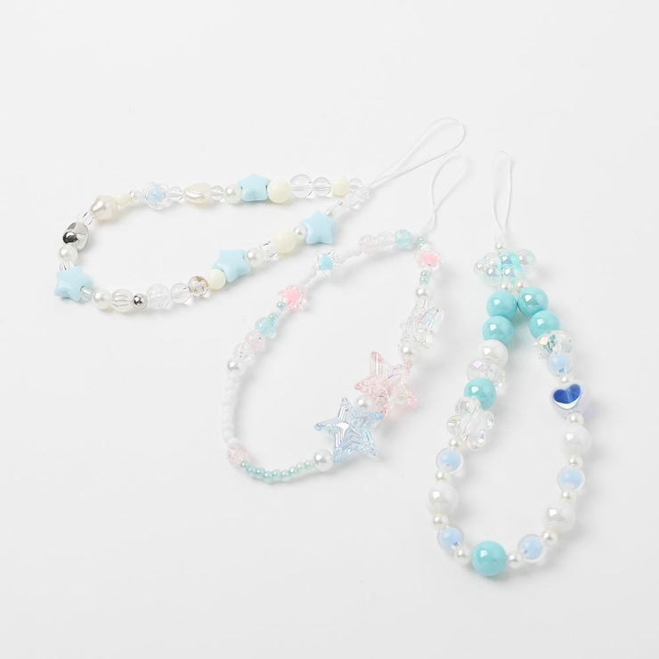 カラフルモチーフビーズストラップ[品番：VINK0002977]｜URBAN CHERRY