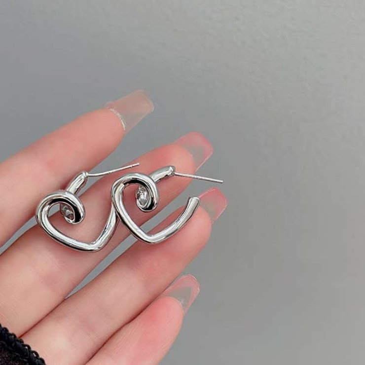 ハート フープ ピアス | VICTORIA | 詳細画像10 