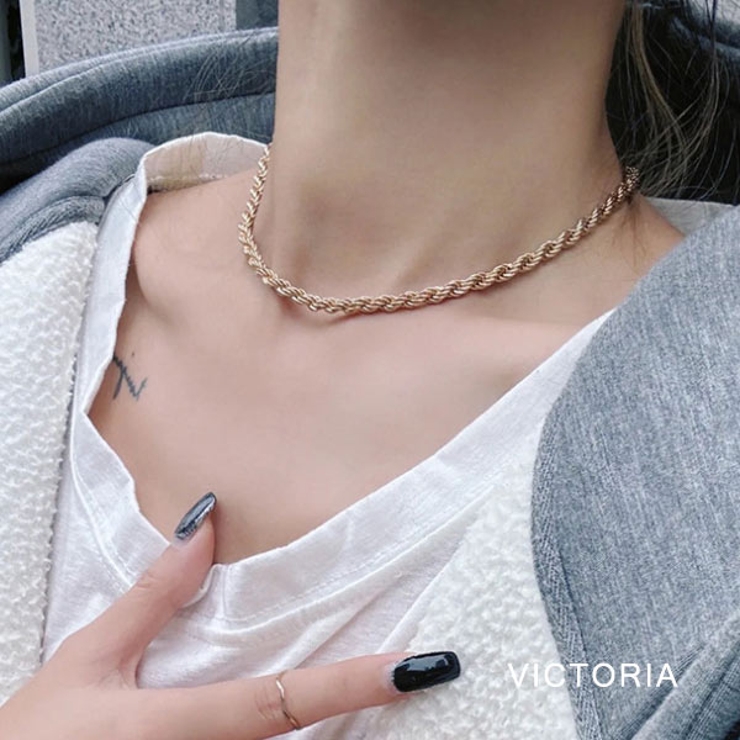 ネックレス レディース ロープチェーン | VICTORIA | 詳細画像3 