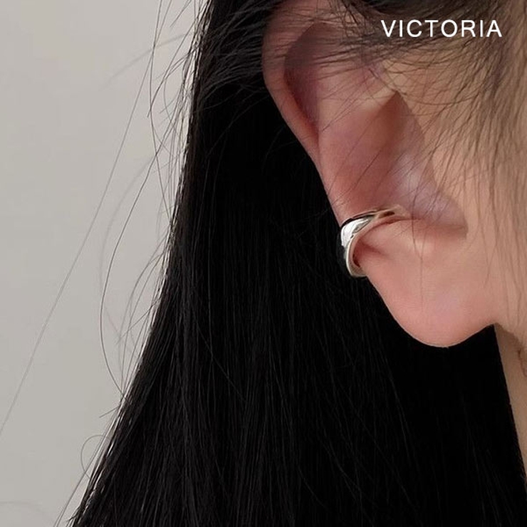 イヤーカフ ミニマルデザイン シルバーイヤーカフ | VICTORIA | 詳細画像6 