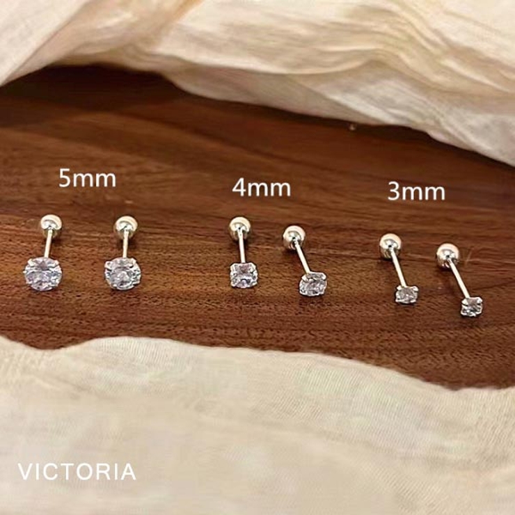 ピアス 925ポスト 金属アレルギー対応 | VICTORIA | 詳細画像14 