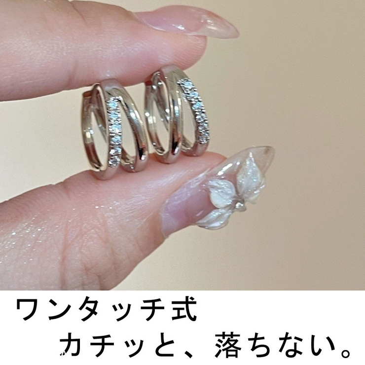 ピアス フープピアス ニッケルフリー | VICTORIA | 詳細画像3 