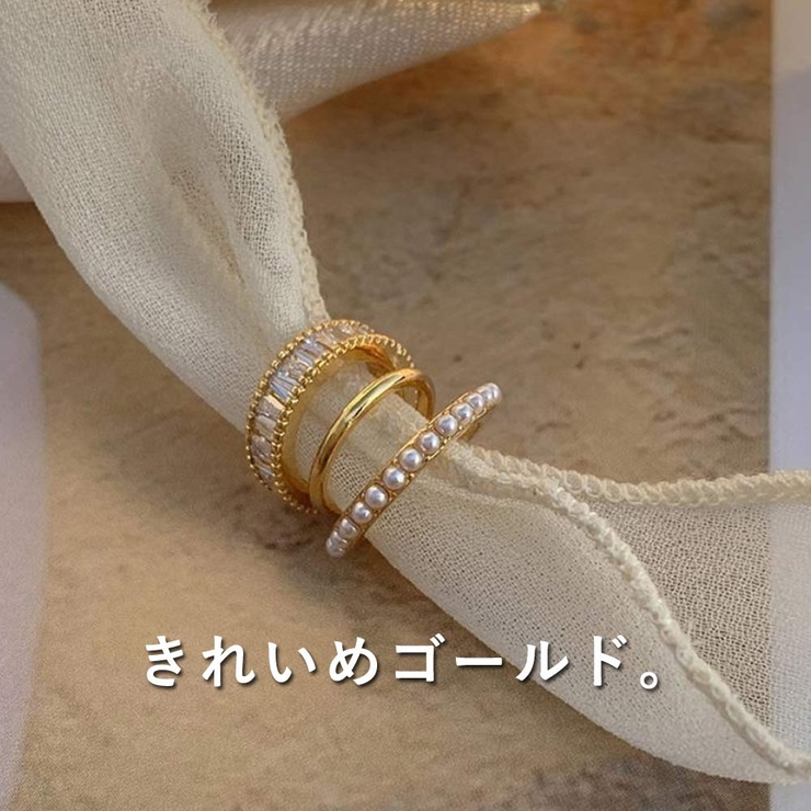 イヤーカフ 3連 パール | VICTORIA | 詳細画像6 