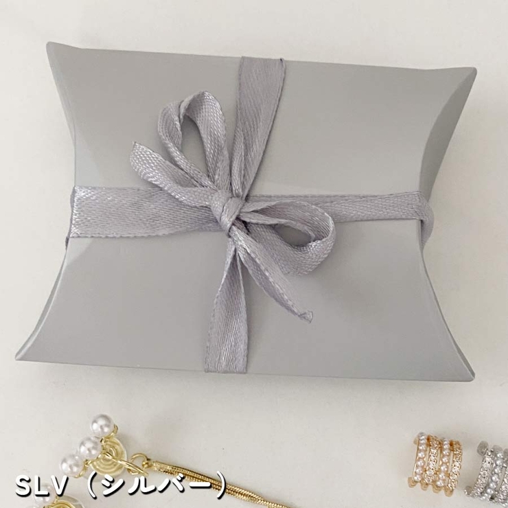 SLV | ピローボックス ギフトボックス リボン付き | VICTORIA