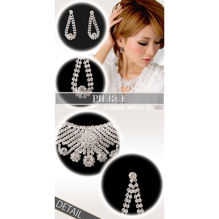 2点セット］ネックレス ＆ ピアス[品番：VCTW0001938]｜VICTORIA