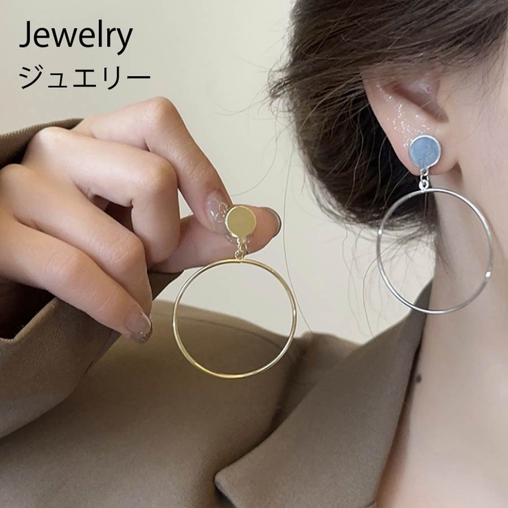 フープピアス ラウンド ピアス | VICTORIA | 詳細画像1 