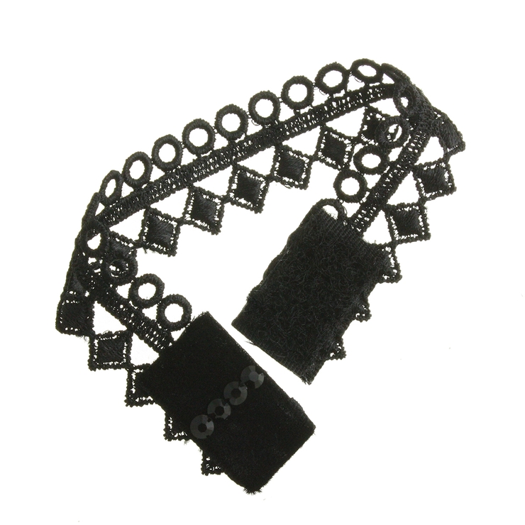 ブラックレースブレスレット/レースアクセサリー B4056 | VINGTAINE | 詳細画像6 